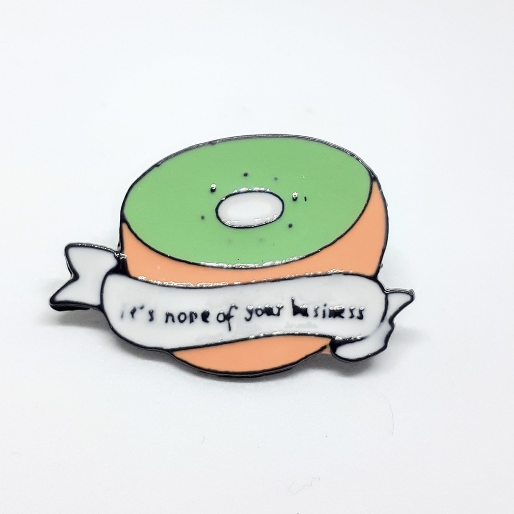 Kiwi Harry Styles enamel pin inspired
